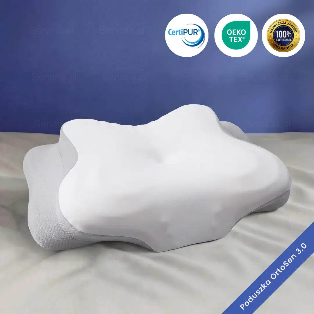 Poduszka OrtoSen 3.0 - Nowy Wymiar Komfortu Senaria