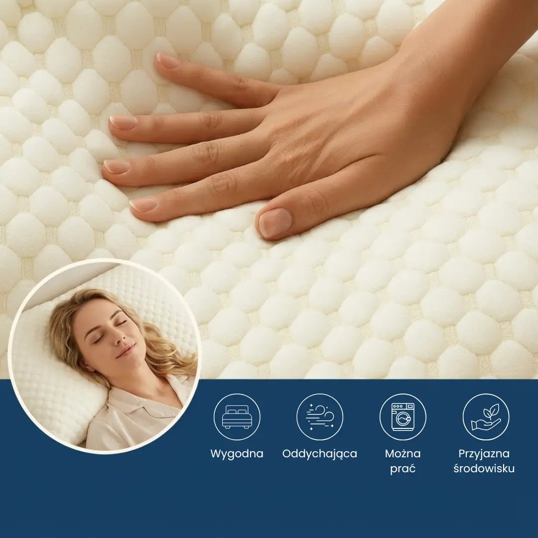 OrtoSen 1.0 - Poduszka Wspierająca Kręgosłup Senaria