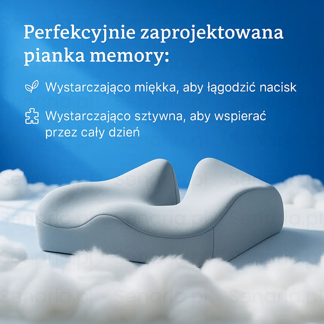 OrtoRest - Poduszka Ergonomiczna do Siedzenia Senaria